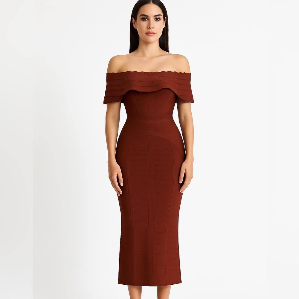 Stunning Bandage Dress The Daneana - Picture 5 of 11
